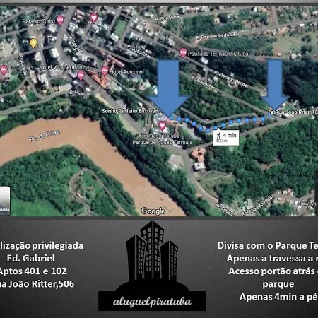 Incrivel Localizacao 102, Apenas 4 Min Do Parque Apartment Piratuba Exterior photo